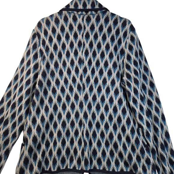 Pendleton Womens XL Blazer Jacket Ikat-inspired Cotton Deadstock New - Picture 7 of 9